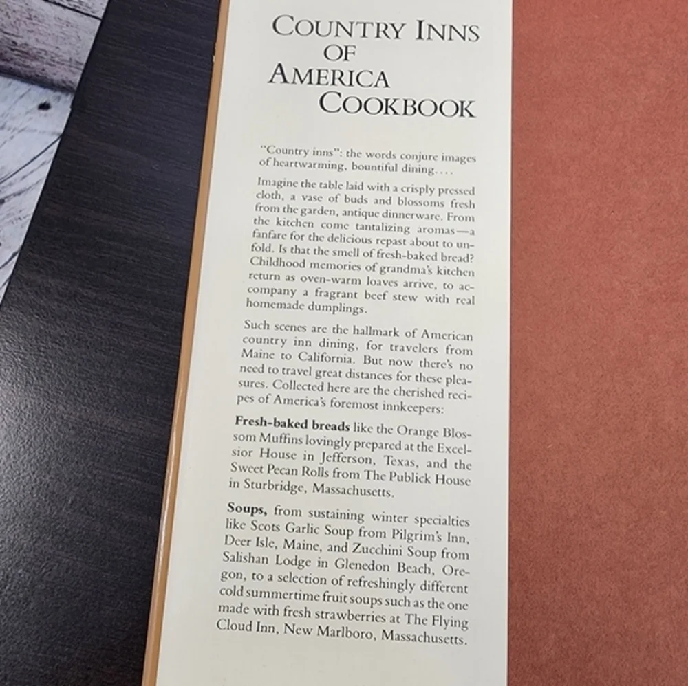 Vintage Country Inns of America Cookbook 1982‎
